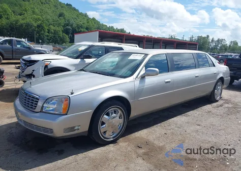 2004 Cadillac Deville Standard из США, поврежденный, VIN 1GEEH90Y94U550294